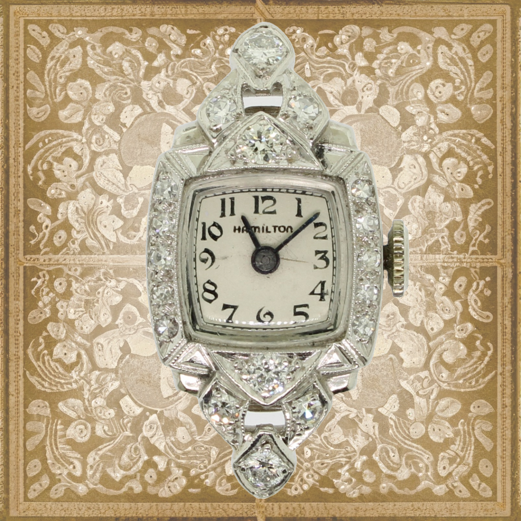 Hamilton hot sale platinum watch
