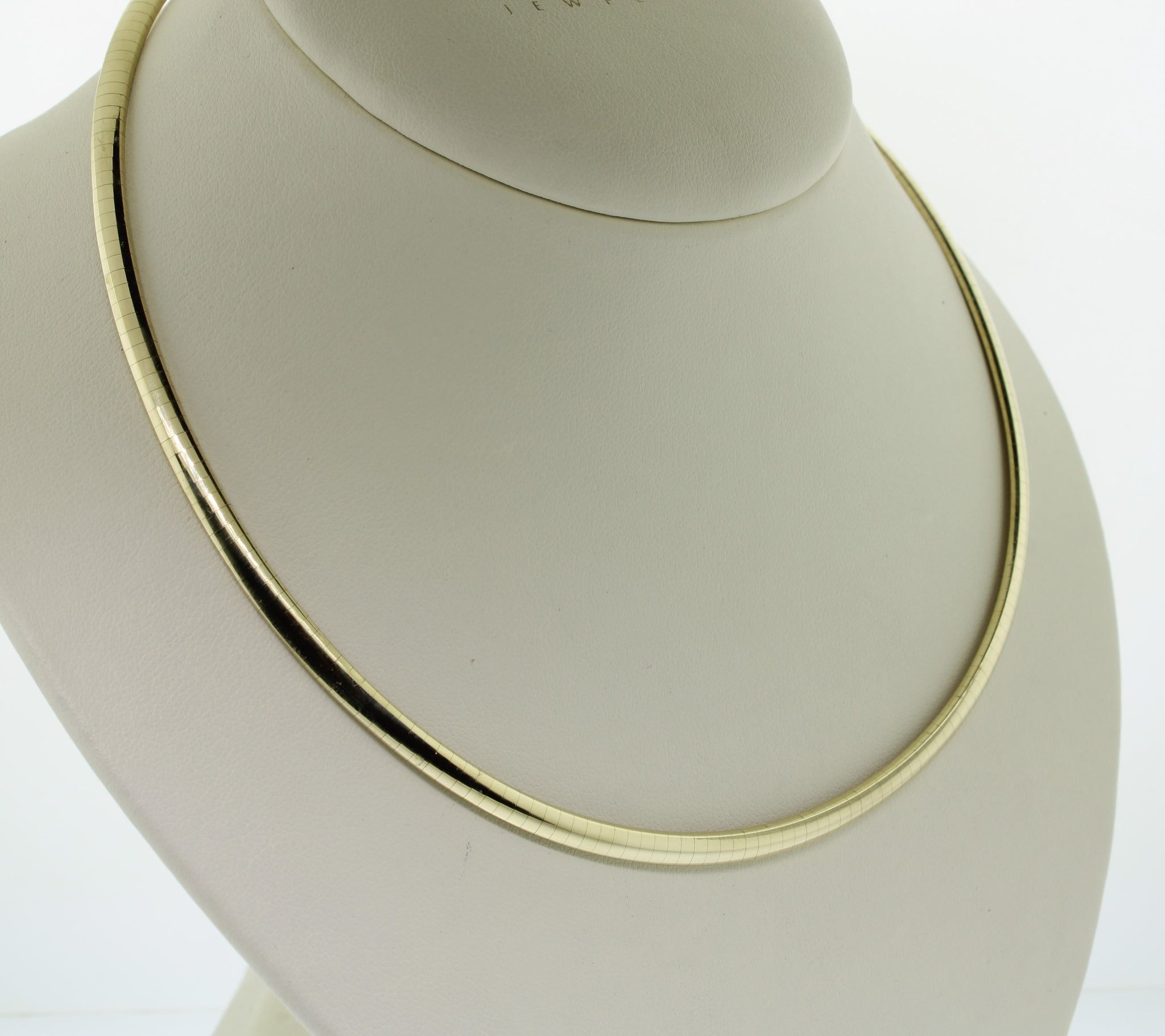 Omega 14k 2024 gold necklace