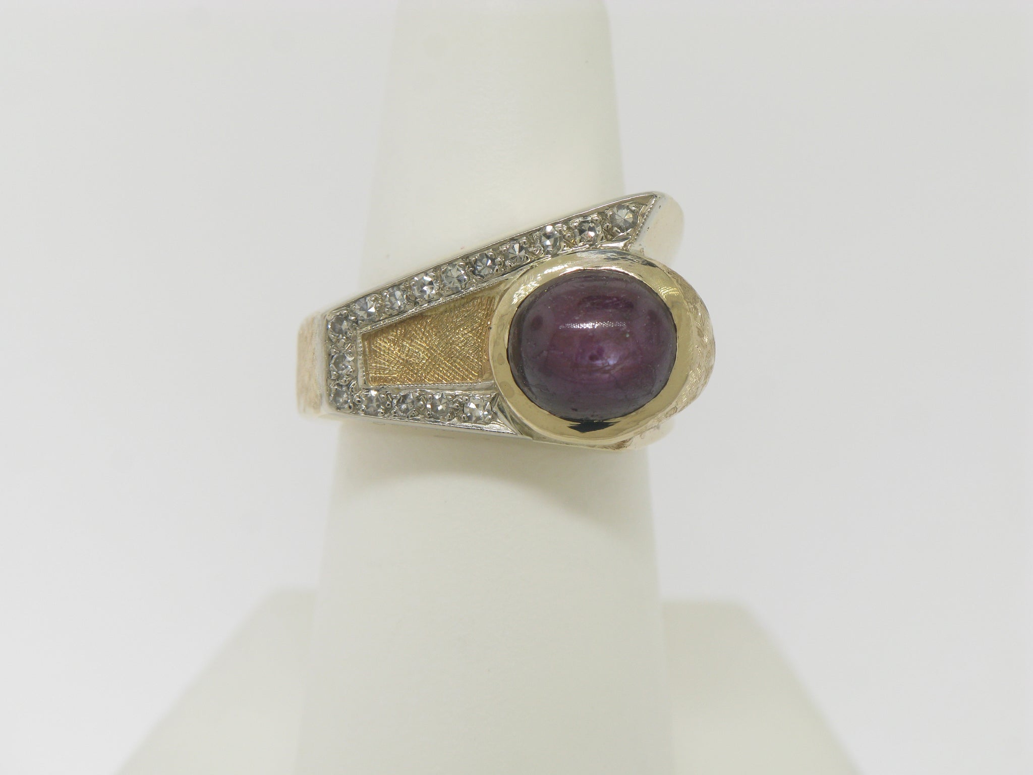 Gold And Lavender Star Sapphire Ring Available For Immediate Sale At  Sotheby's