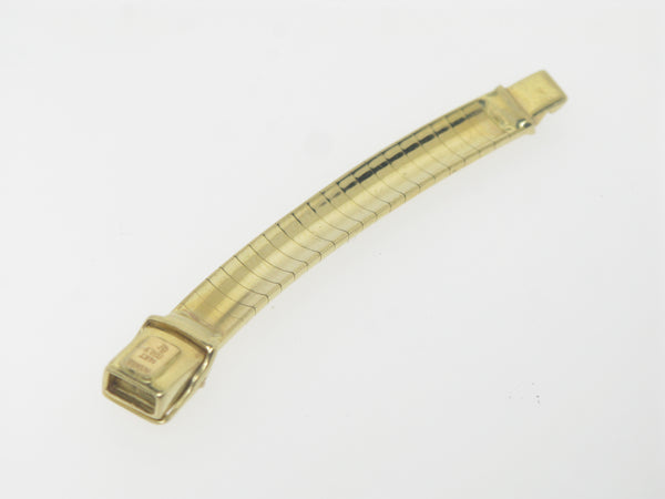 14K Yellow Gold 2" Extender for an Omega Necklace 6 mm Wide (Brand New)